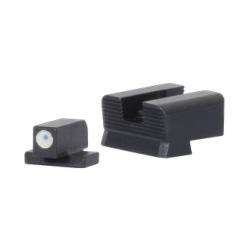 KIT HAUSSE + GUIDON TACTIQUE POINT BLANC SUR L'AVANT POUR TP9 SF/ELITE/SFX/METE