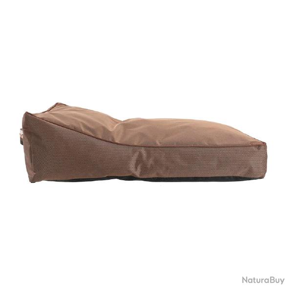 Coussin imperm�able marron en polyester 600D - 90x70cm