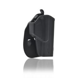 Holster en polym&egrave;re avec bouton superieur pour Glock 17 - Cytac