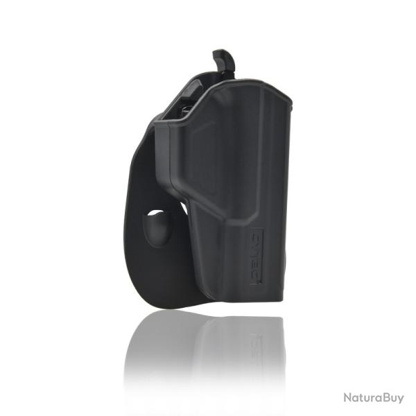 Holster en polym�re avec bouton superieur pour Glock 17 - Cytac
