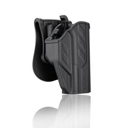 Holster en polym&egrave;re avec bouton superieur pour CZ P10C - Cytac