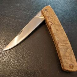 Couteau le Thiers Arbal&egrave;te G David &eacute;b&egrave;ne blanc