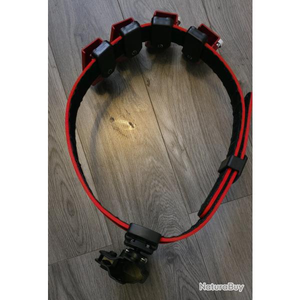 Ceinturon IPSC complet avec holster DAA MAX pour CZ et 4 portes chargeur