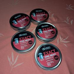 Plombs jsb king heavy calibre 25 (33.95Gr)95