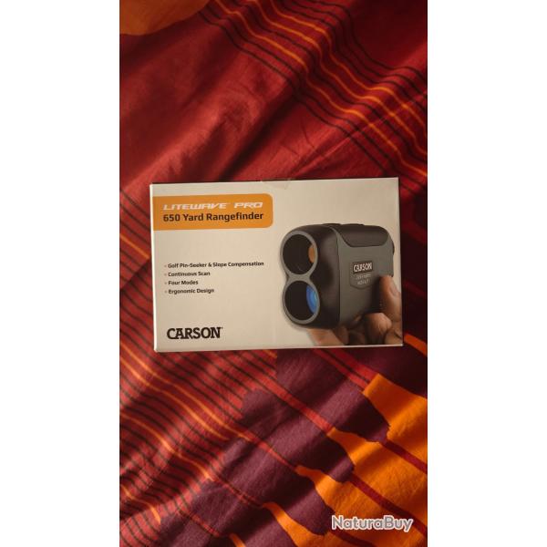 T�l�m�tre Laser Carson Litewave Pro 650 yards
