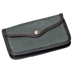 Pochette de balles x10 en toile PVC vert/marron