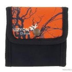 Pochette &agrave; balles Fuzyon camo orange/noir x9