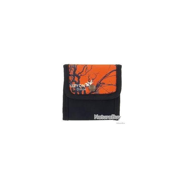 Pochette � balles Fuzyon camo orange/noir x9