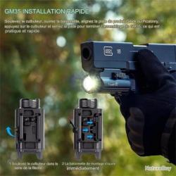 TRUSTFIRE GM35 ALUMINIUM 1350 Lumens GLOCK