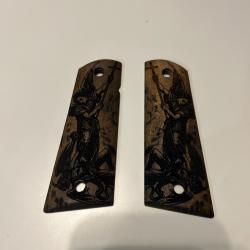 Plaquettes en bois pour colt 1911