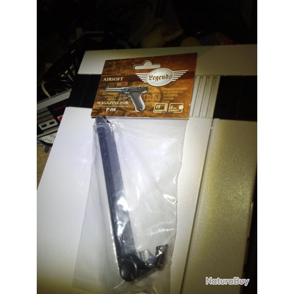 Chargeur p08 6mm c02