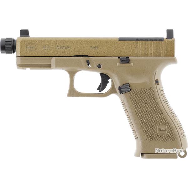 Nouveaut� 2026 PISTOLET GLOCK 19X MOS BBS 6MM CO2 COYOTE