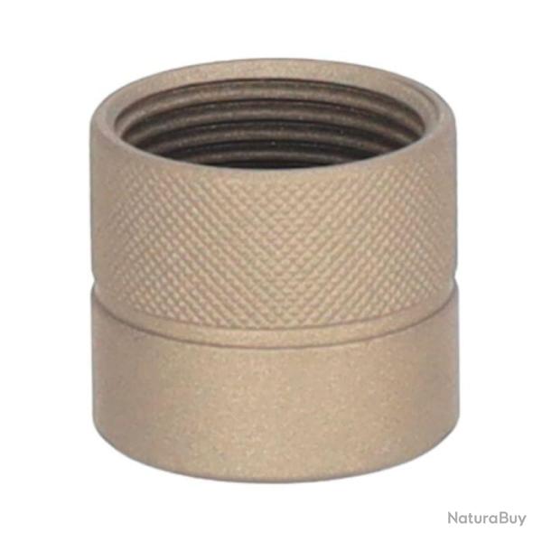 Frein de Bouche Bergara THREAD PROT. FLAT DARK EARTH D17.8 5/8 24 UNEF