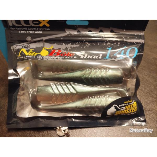 Pochette de 4 nitro bole shad Illex