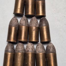 12 cartouches de 11 mm Mod 1873 premier type amor&ccedil;age Gaupillat Poudre noire En D