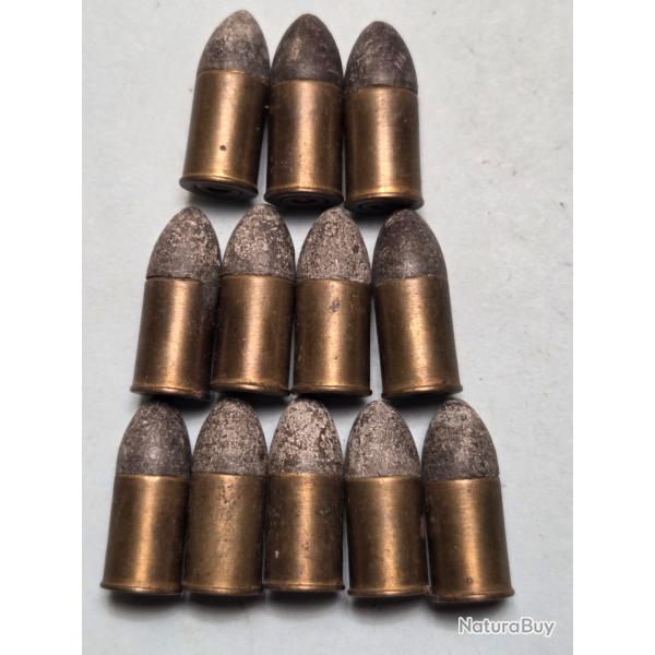 12 cartouches de 11 mm Mod 1873 premier type amor�age Gaupillat Poudre noire En D