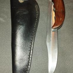 Couteau de chasse l&eacute;opard