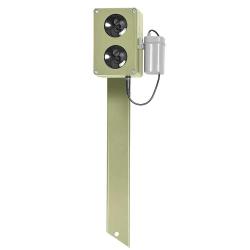 R&eacute;pulsif &eacute;lectronique CHZ200 sur pied - Ultrasons anti-rongeurs et renards 2000m&sup2;