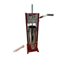 Poussoir &agrave; saucisses vertical Reber&reg; 5L - Acier inoxydable - 4 entonnoirs