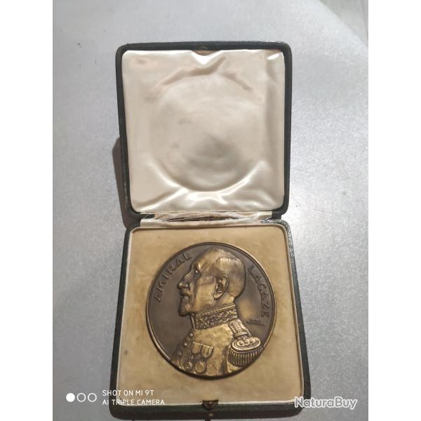 M�daille Amiral Lucien Marie Jean LACAZE Acad�mie fran�aise