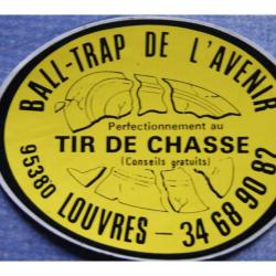 AUTOCOLLANT de STAND de BALL-TRAP