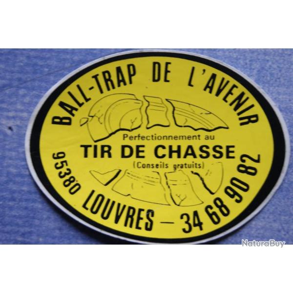 AUTOCOLLANT de STAND de BALL-TRAP