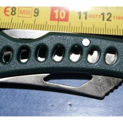 COUTEAU NEUF pour  PORTE clef  VERT