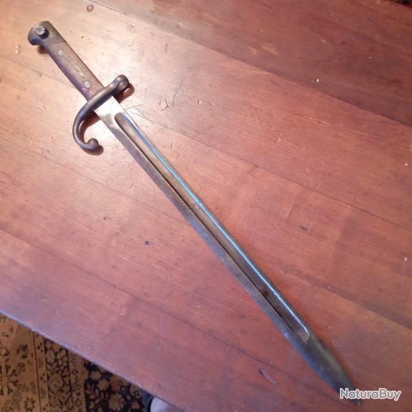 Ba�onnette Remington fran�aise Mle1914.Fusil rolling block en 8mm Lebel