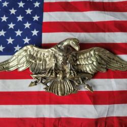 Aigle de de pare brise d'&eacute;poque en bronze pour tous mod&egrave;les harley davidson