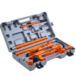 12T Porta Power Kit Cric hydraulique avec tuyau d'huile de 4,6 pieds Kit de r&eacute;paration