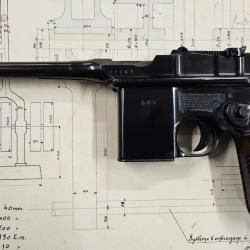 Mauser mod 32 Schnellfeuer neutralis&eacute;