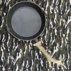 Po&ecirc;le en pure fonte 20cm bois de chevreuil KAKLAR