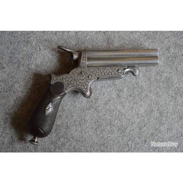 POIVRI�RE grave 4 CANONS cal 32 rimfire