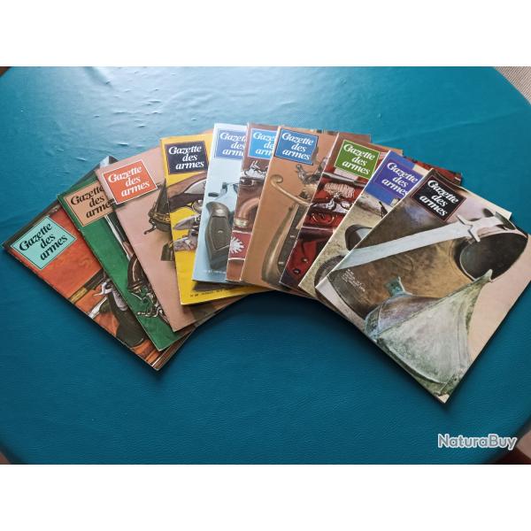 Revue de la gazette des armes du n� 62 au n�71