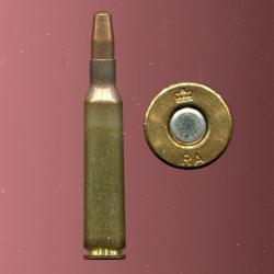 6.5 x 55 KRAG Mle 1894 (Mauser) - marquage : couronne RA - courte balle cuivre tronconique