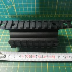 Montage rehausse rail picatinny