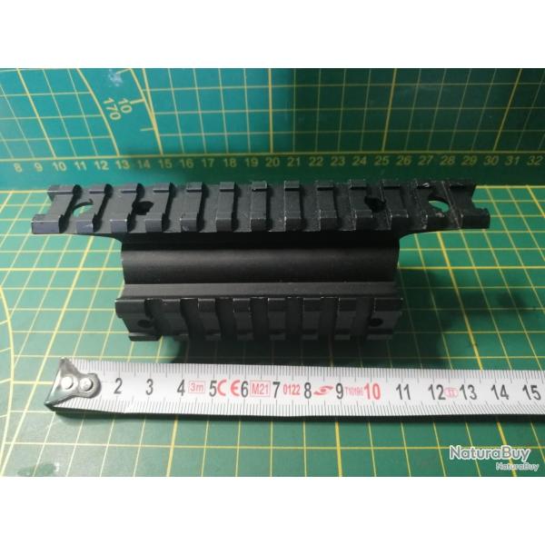 Montage rehausse rail picatinny