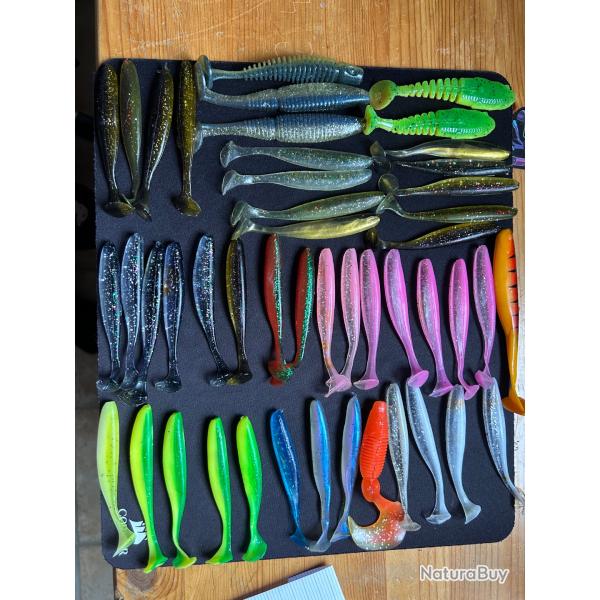 Lot de leurres Shad