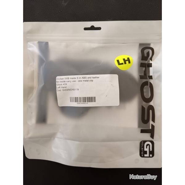 HOLSTER GHOST 43X LH