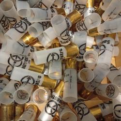 100 douilles amorc&eacute;es pour calibre 12