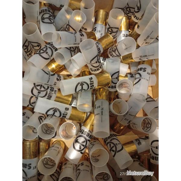 100 douilles amorc�es pour calibre 12