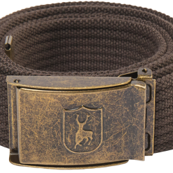 Ceinture en toile marron fonc&eacute; 130 cm DEERHUNTER