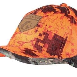 Casquette camouflage digital orange SOMLYS