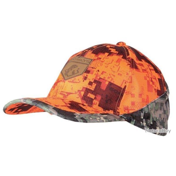 Casquette camouflage digital orange SOMLYS