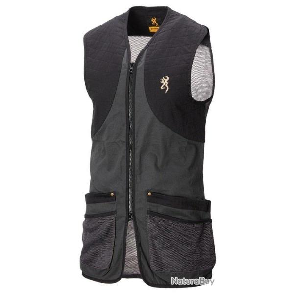 Gilet de trap Classic anthracite noir BROWNING-3XL