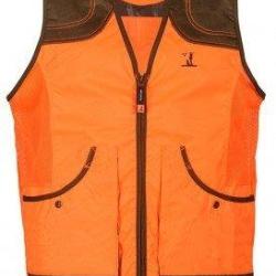 Gilet enfant Savane orange PERCUSSION