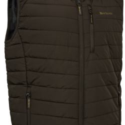 Gilet matelass&eacute; Moor marron DEERHUNTER
