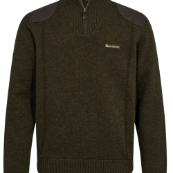 Pull demi zip Finley kaki DEERHUNTER