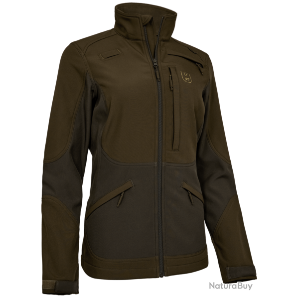 Veste softshell femme Rogaland kaki DEERHUNTER-46