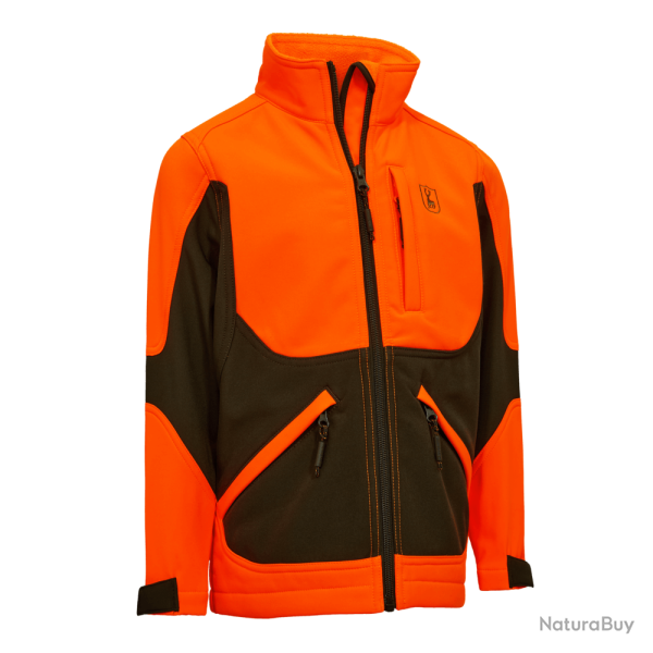 Veste softshell Rogaland orange enfant Deerhunter-6 ans